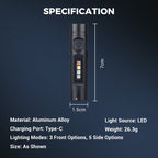 💥Multi-Functional Aluminum Alloy Mini Flashlight